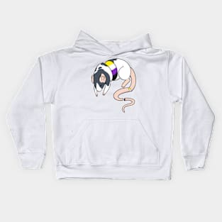 NonBinary Pride Rat Kids Hoodie